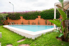 villa 5 chambres pour famille avec piscine & parking